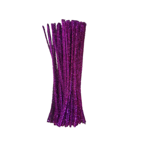 Pack of 100 - Pipe Cleaner velvet Sticks