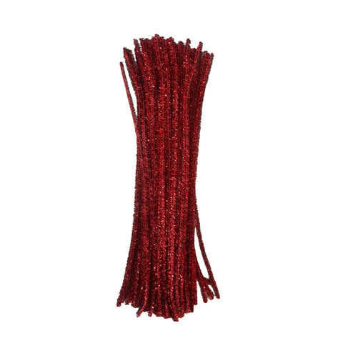 Pack of 100 - Pipe Cleaner velvet Sticks