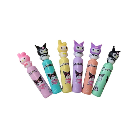kuromi cartoon highlighter pens pastel colors pack of 6 cute marker set for students