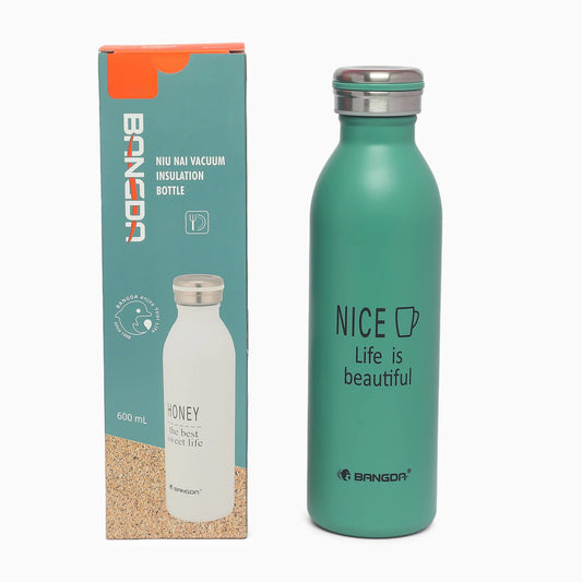 Premium quality insulated vacuum stainless steel thermos bottle 600ml