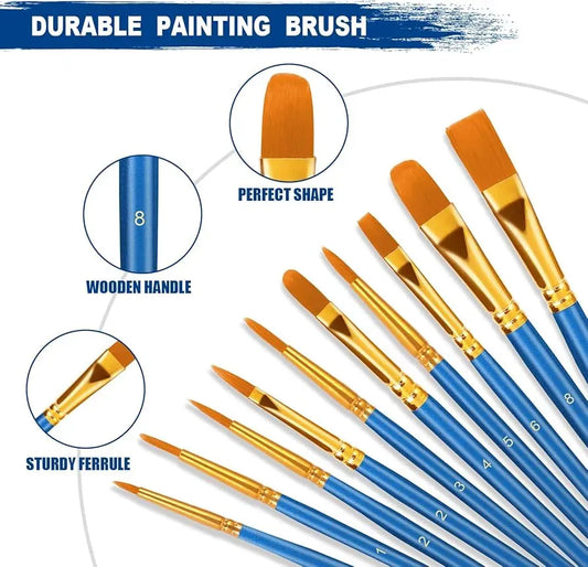 Bluebird Arts Value Art Brush Set - 10 pcs