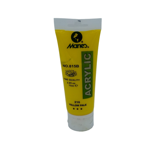 Marie's Acrylic Paint Colors offering exceptional dryness and air permeability. 75ml Tube All Shade Available Shop today for top art supplies with free shipping at Qasimstationers.pk